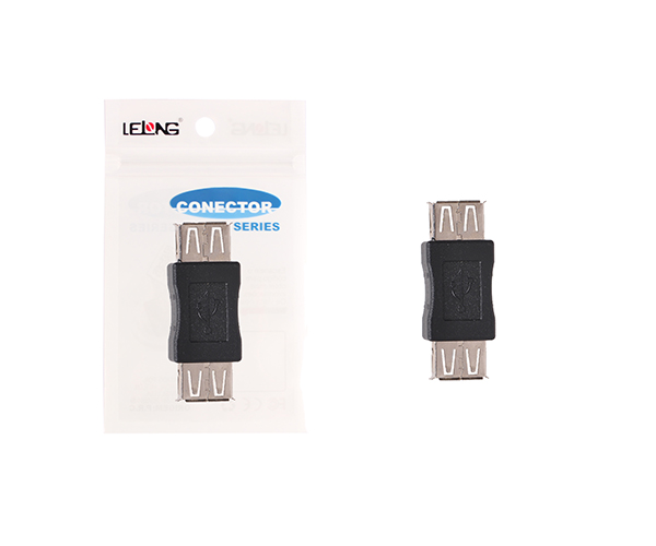 CONECTOR PARA CABO USB FEMEA+USB FEMEA