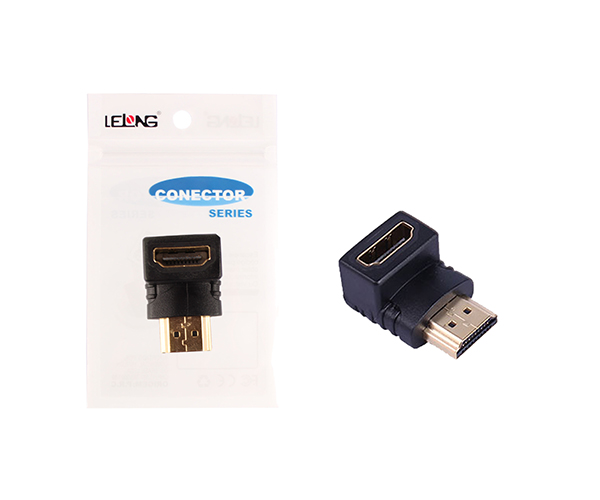 CONECTOR HDMI MACHO+HDMI FEMEA